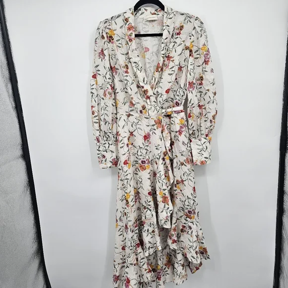 women's a line mini dress Off White Structured A Line Mini Solene Dress S main image 1